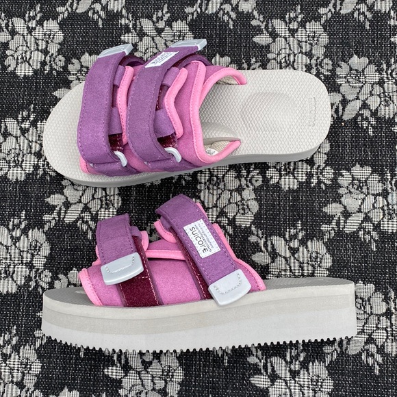 Suicoke MOTO PO Slide Women’s 7 Pink Purple sandal - Picture 5 of 10